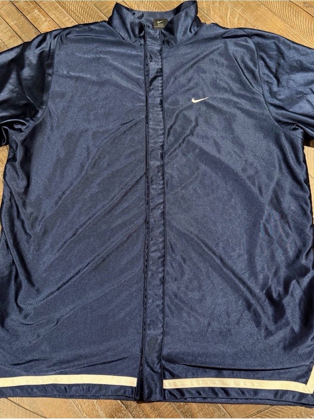 Nike Vintage/Y2K Navy Track Jacket – Men’s XL